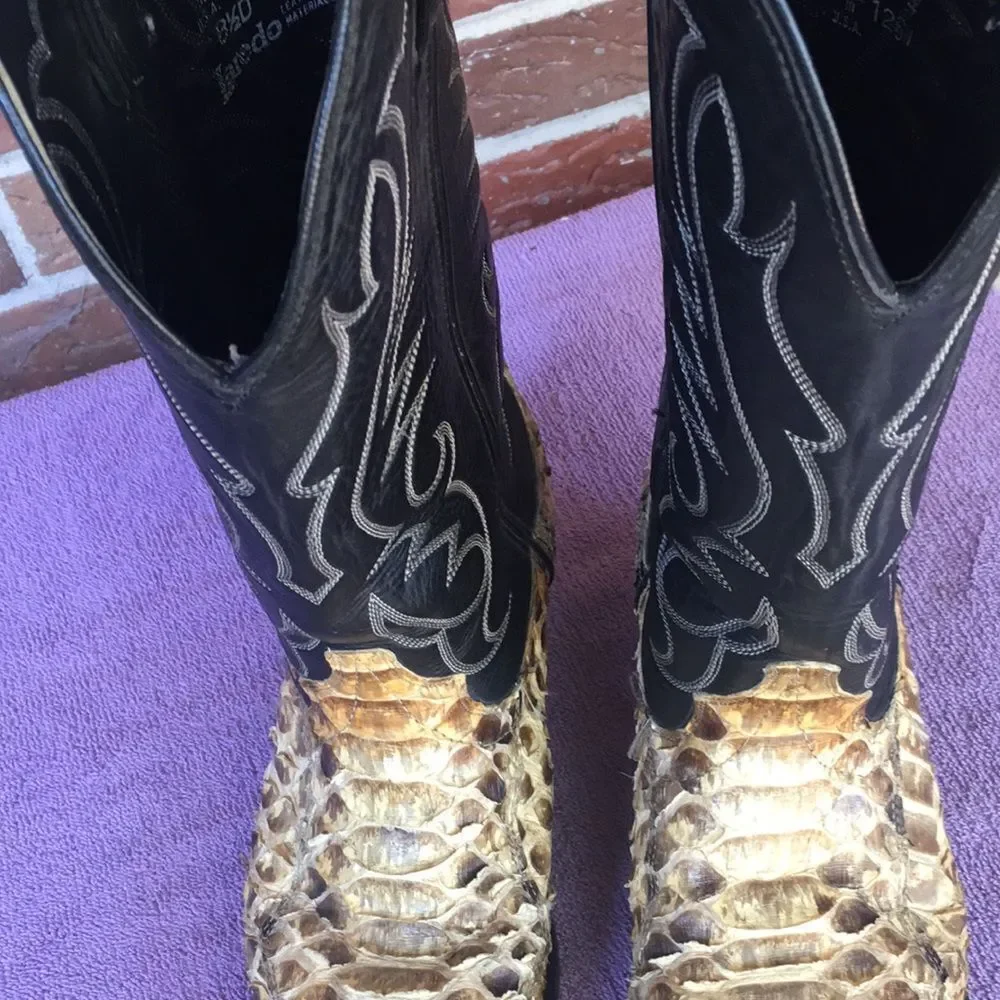 Laredo Snakeskin Boots